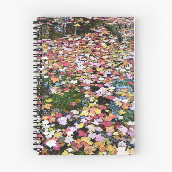 Item preview, Fall Leaves on a Pond By Brandon Cable  designed and sold by BrandonArtWorld.