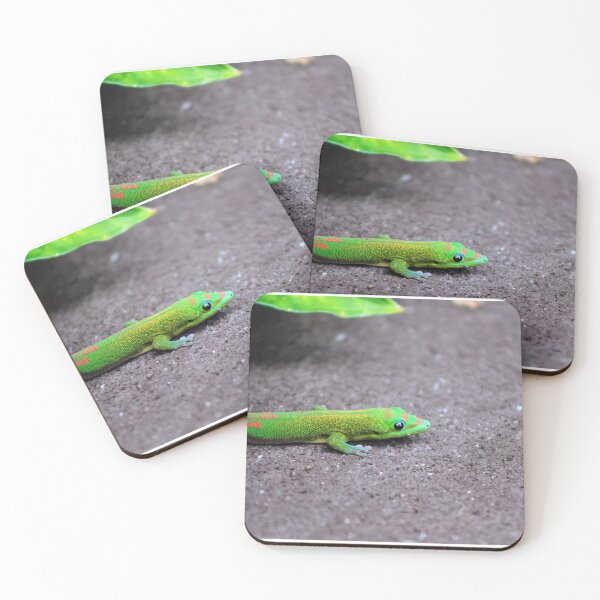 Item preview, Hawaiian gold dust day gecko artwork designed and sold by Hawaii Wildlife & Landscape Prints.
