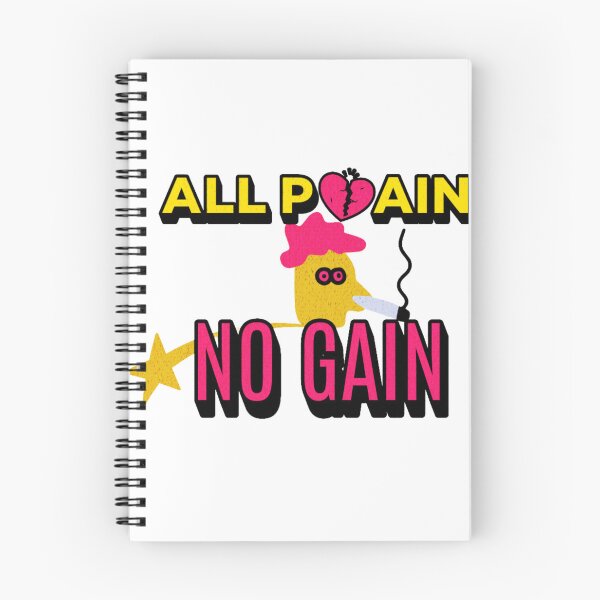 Item preview, all pain no gain designed and sold by printablegood.