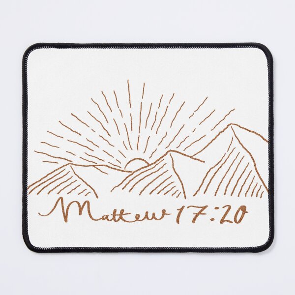Item preview, matthew17:20(brown) designed and sold by Dayna Laudensack.