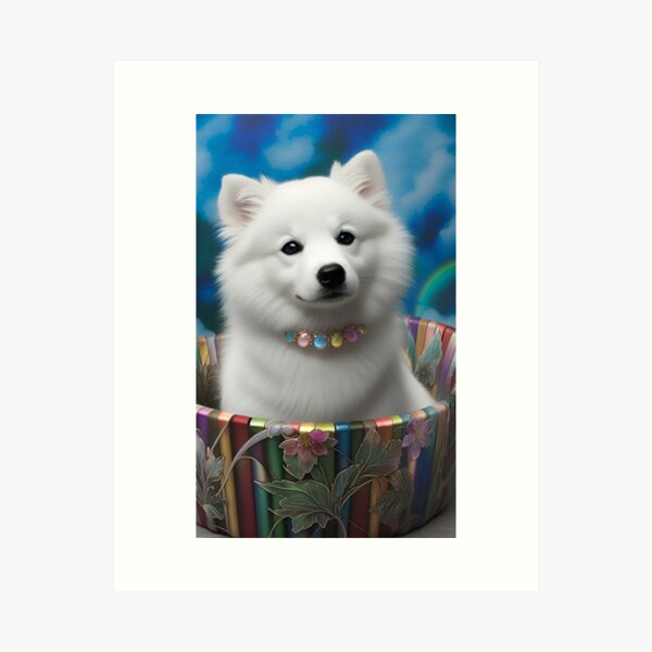 Item preview, American Eskimo Dog designed and sold by jewelskings.
