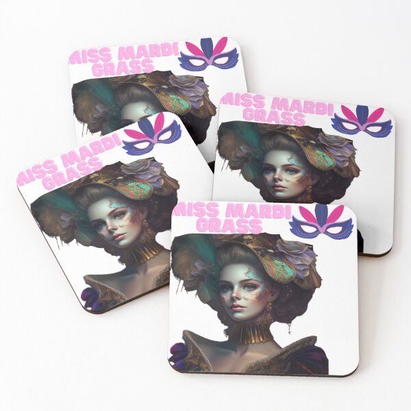 Item preview, little miss mardi grass cute women gift idea Classic T-Shirt designed and sold by elexetyshop ⭐⭐⭐⭐⭐.