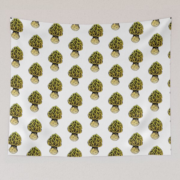 Item preview, Mesh acid neon yellow mushroom designed and sold by MalkyTea.