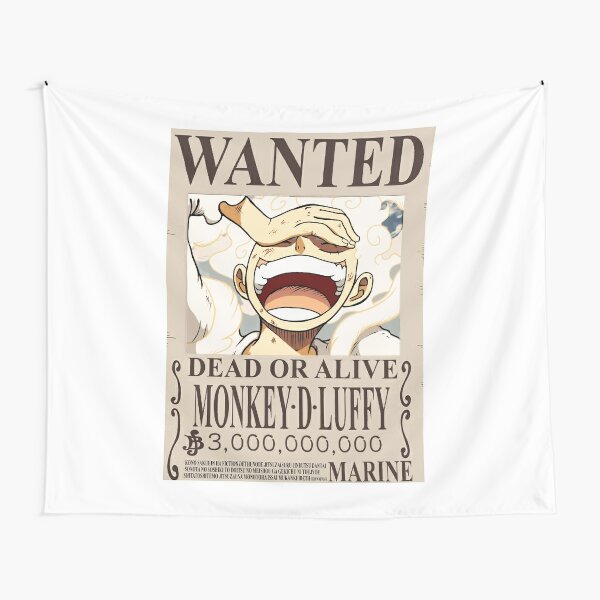 One Piece Wanted Poster - LUFFY Tapestry