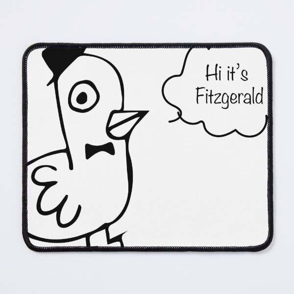 Item preview, Fitzgerald Bird sketch designed and sold by DaddysWarehouse.