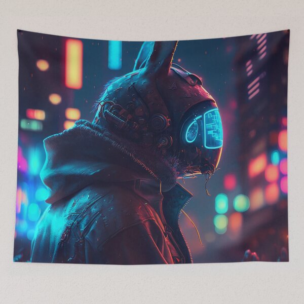 Item preview, CYBERPUNK RABBIT designed and sold by elnixart.