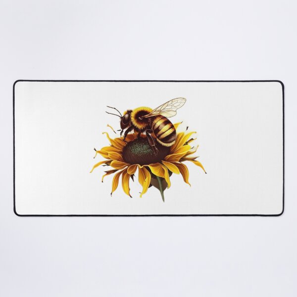 Item preview, bee on a sunflower designed and sold by Diamaber.