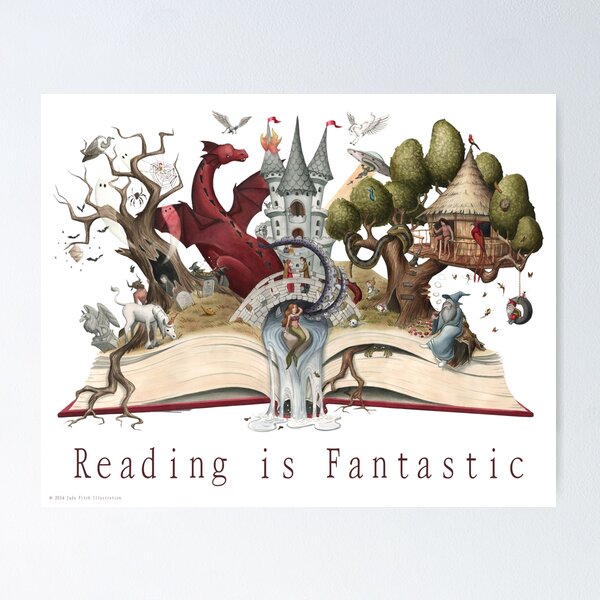 Item preview, Reading is Fantastic designed and sold by JadaFitch.