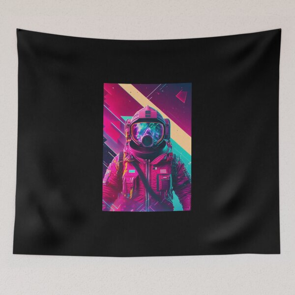 Item preview, 80s Synthwave Astronaut designed and sold by RESToRAPTOR.