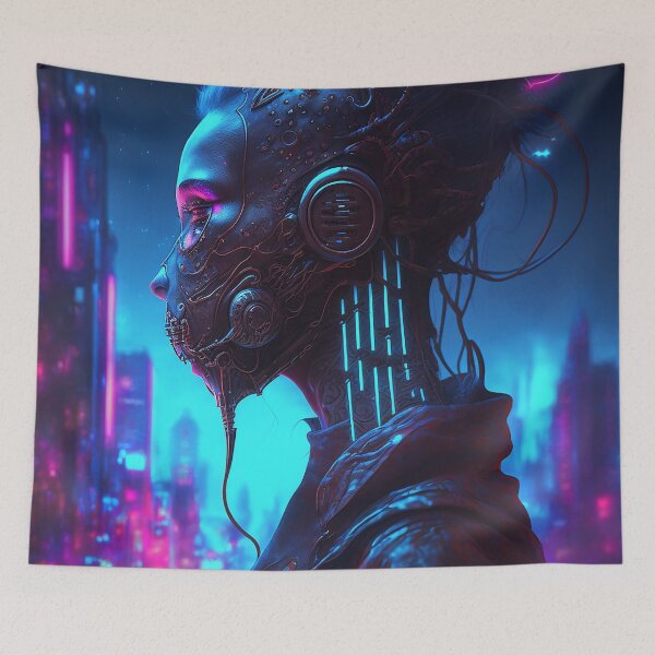 Item preview, CYBERPUNK CYBORG designed and sold by elnixart.