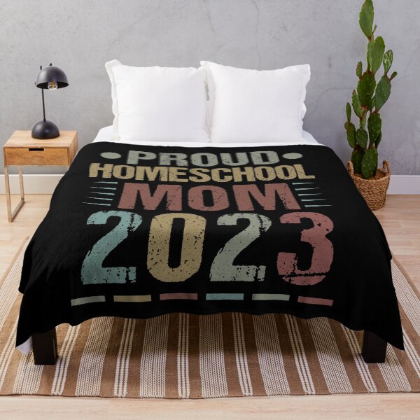 Item preview, Proud Homeschool Mom 2023: vintage colors distressed grunge style For Mothers designed and sold by Houssemanthony.