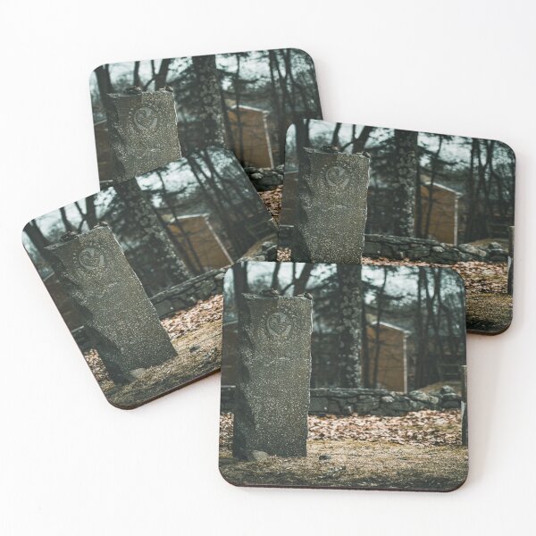 Item preview, Dark contrast gravestones photo designed and sold by brycecphotos.