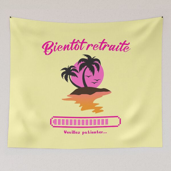 Item preview, Retirement, Retiring soon please wait, pink, Gift designed and sold by Ksmith-Style.