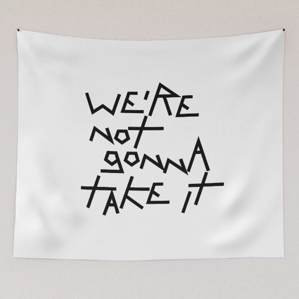 Item preview, We are not gonna take it I (black) designed and sold by didijuca.