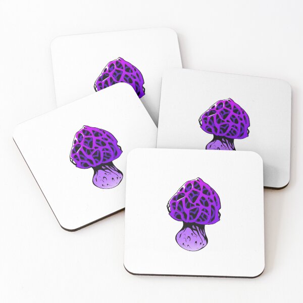 Item preview, Mesh acid neon purple mushroom designed and sold by MalkyTea.