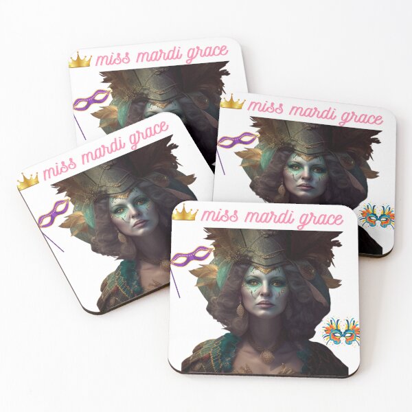 Item preview, little miss mardi grass cute women gift idea Classic T-Shirt designed and sold by elexetyshop ⭐⭐⭐⭐⭐.