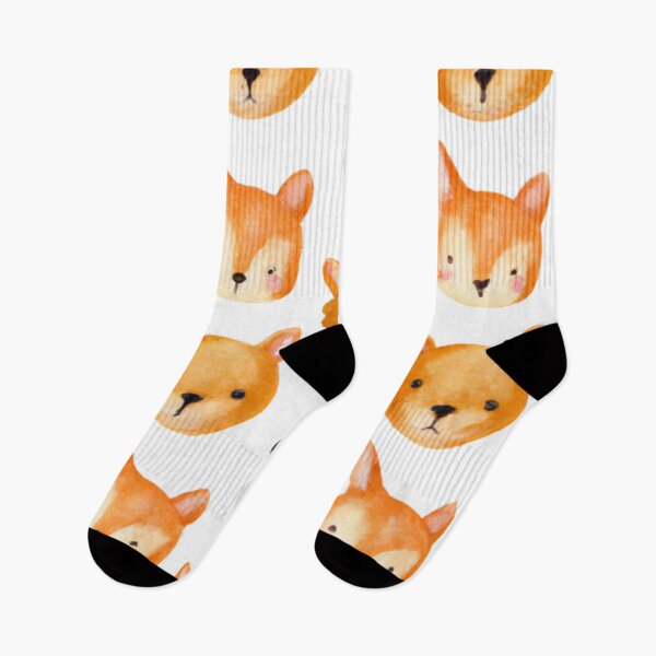 Item preview, Cute animal pattern - watercolor designed and sold by The Iconic Minimalist.