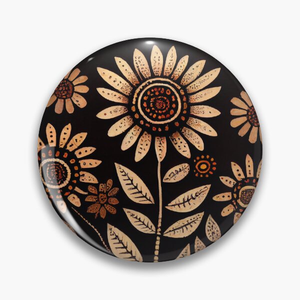 Item preview, Warli Flowers designed and sold by Banded-Canyon.