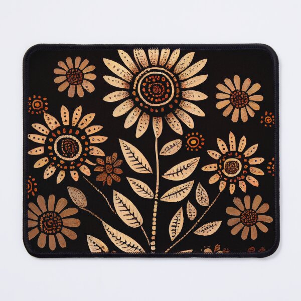 Item preview, Warli Flowers designed and sold by Banded-Canyon.