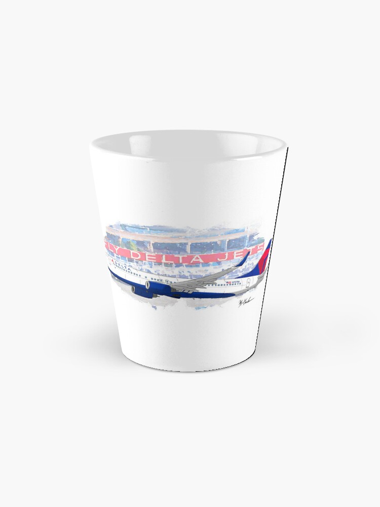 Boeing 747 767 Saftey Flat Bottom Mug