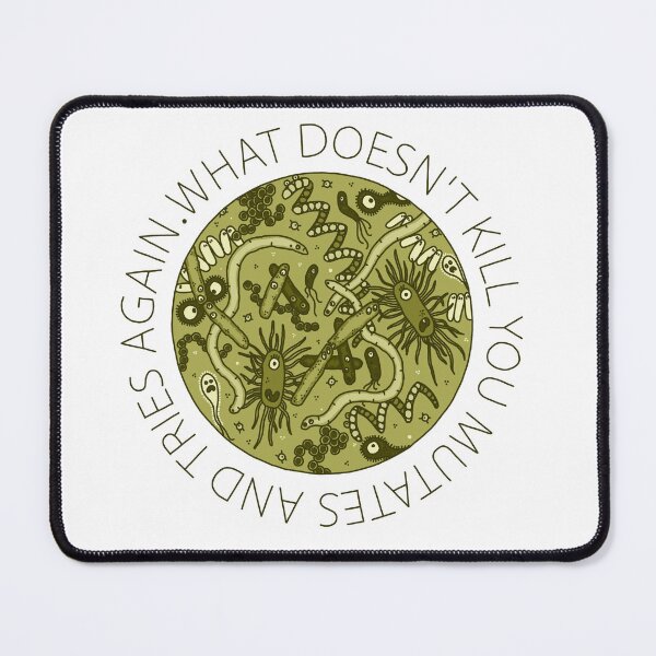 Item preview, What doesn't kill you mutates and tries again YELLOW designed and sold by AniceHer.