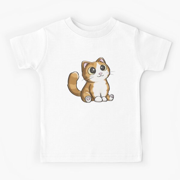 Chat mignon T-shirt enfant