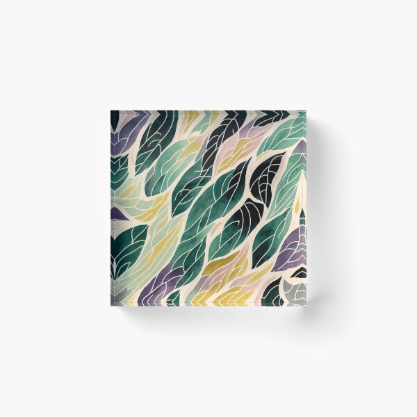 Item preview, Abstract Boho leaf design designed and sold by puravidavisions.