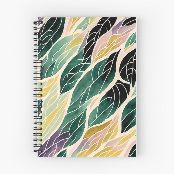 Item preview, Abstract Boho leaf design designed and sold by puravidavisions.