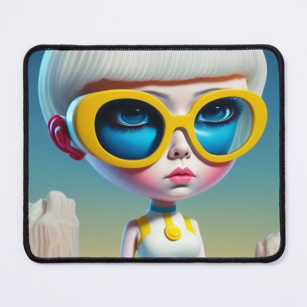 Item preview, Surreal Kity girl Summer #3 designed and sold by Artistic Pandas.