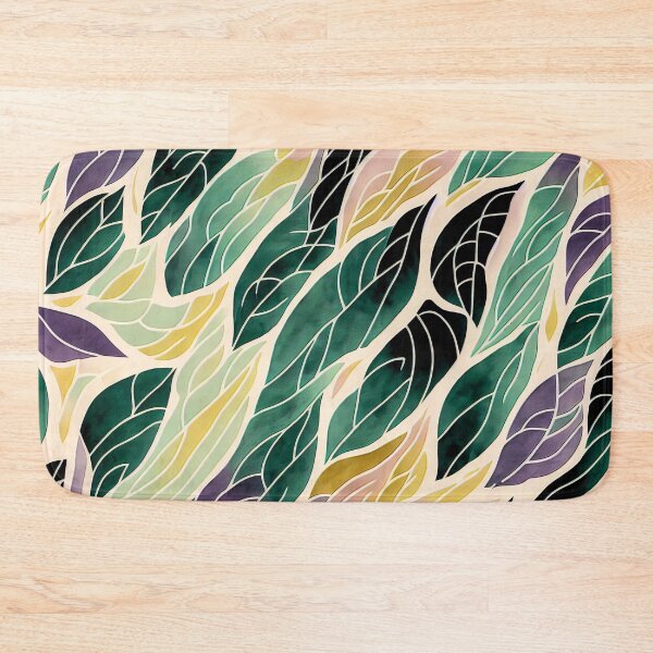 Item preview, Abstract Boho leaf design designed and sold by puravidavisions.