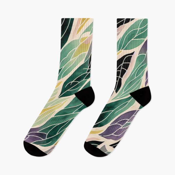 Item preview, Abstract Boho leaf design designed and sold by puravidavisions.