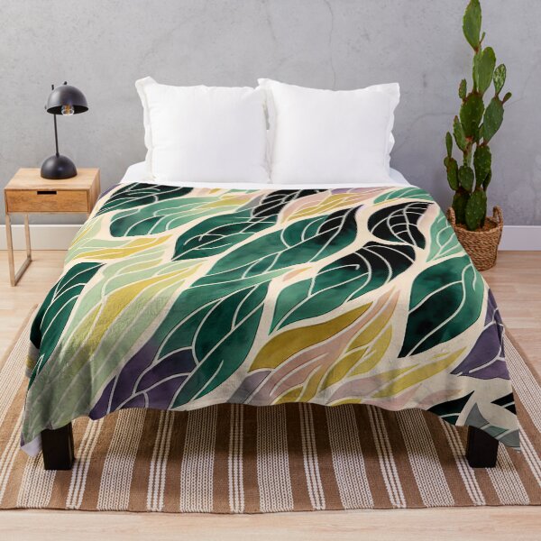 Item preview, Abstract Boho leaf design designed and sold by puravidavisions.