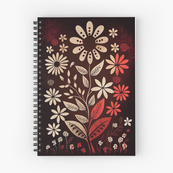 Item preview, Warli Flowers designed and sold by Banded-Canyon.