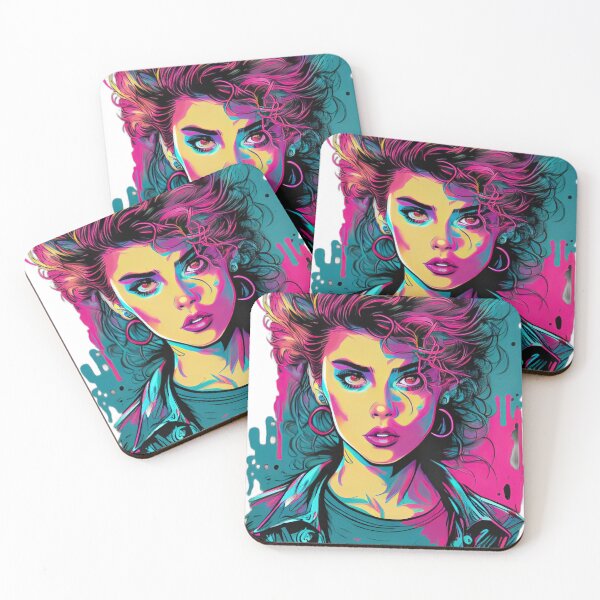 Item preview, Vintage 80s Style Women's Fashion Design designed and sold by GustavsMD.