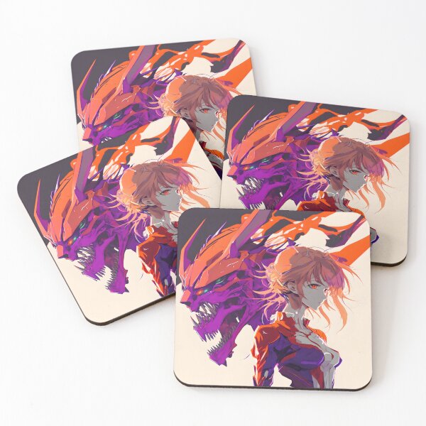Item preview, Neon Genesis Evangelion Asuka portrait designed and sold by Cosmoverso.