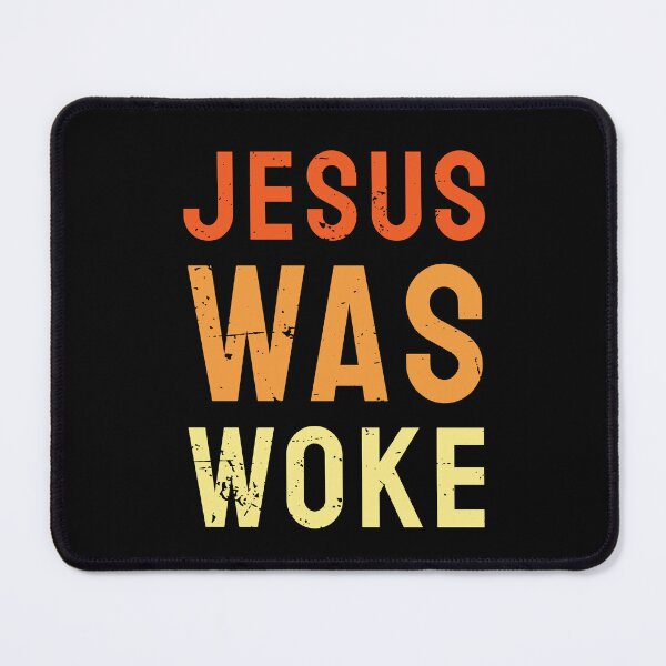 Item preview, Jesus Was Woke Vintage Retro Colors Text designed and sold by bolkibox.