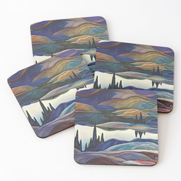 Item preview, Mirror Lake by Franklin Carmichael designed and sold by TheRedVineyard.