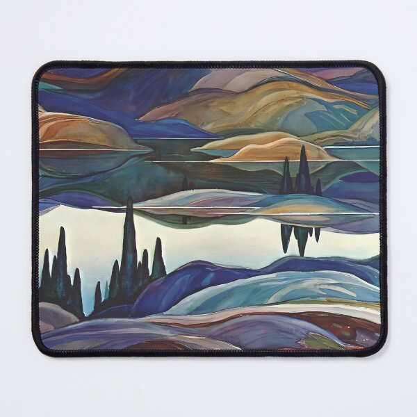 Item preview, Mirror Lake by Franklin Carmichael designed and sold by TheRedVineyard.