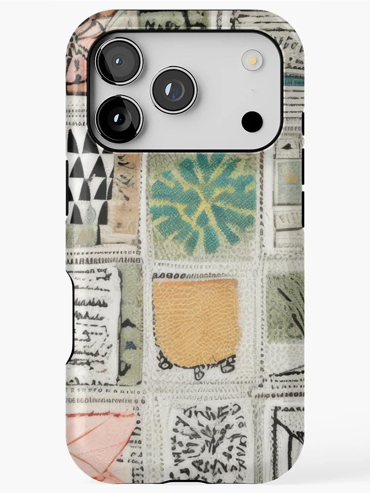Thumbnail 1 of 4, iPhone Case, Abstract Textured Pattern designed and sold by FireScreen.