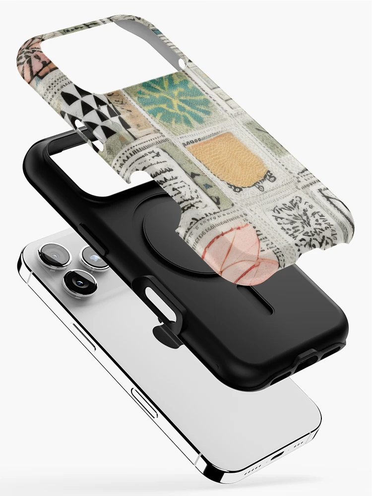 Thumbnail 2 of 4, iPhone Case, Abstract Textured Pattern designed and sold by FireScreen.