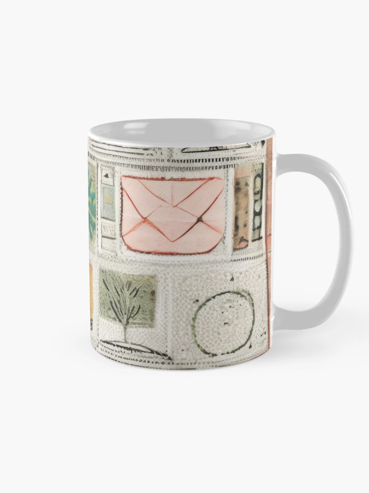 Thumbnail 3 of 6, Coffee Mug, Abstract Textured Pattern designed and sold by FireScreen.