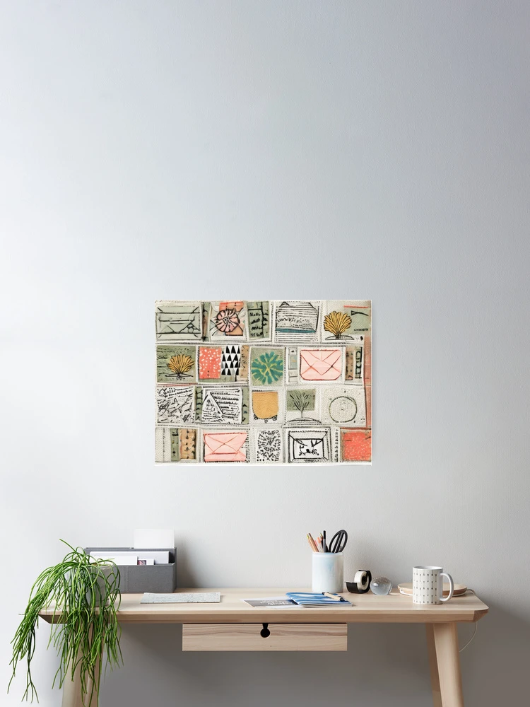 Thumbnail 2 of 3, Poster, Abstract Textured Pattern designed and sold by FireScreen.