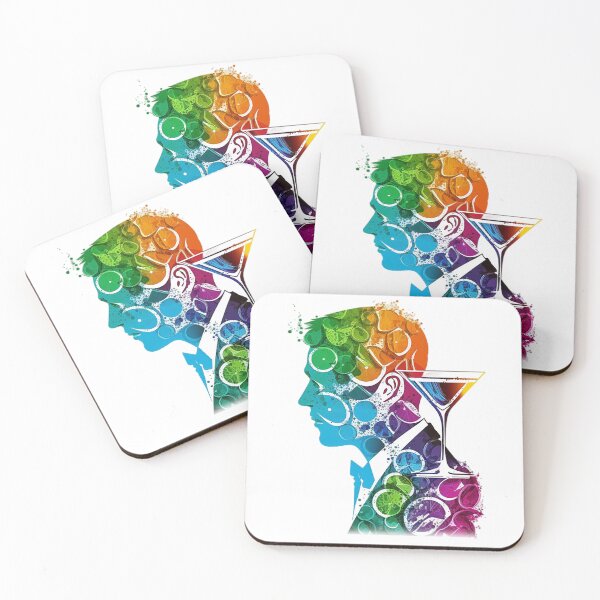Item preview, Colorful Guy Buffet Martini - A Vibrant and Playful Design! designed and sold by toticavalcanti.