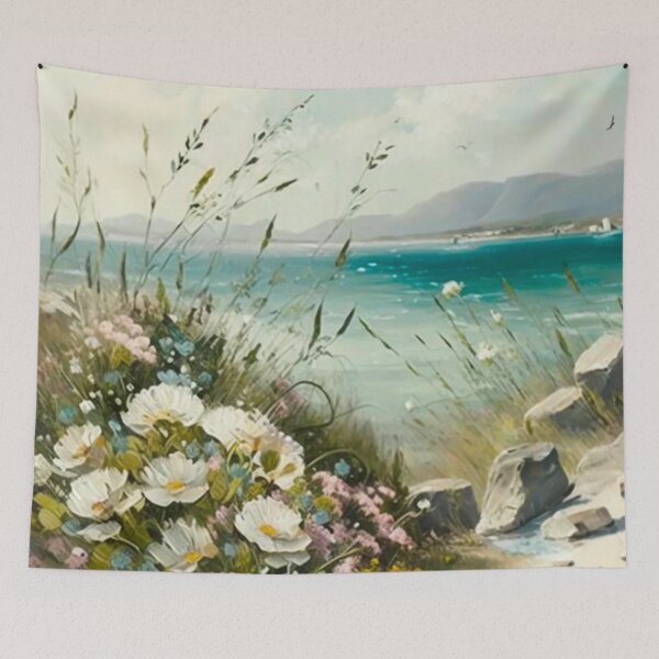 Item preview, Beachside Wildflowers designed and sold by LINARAandCO.