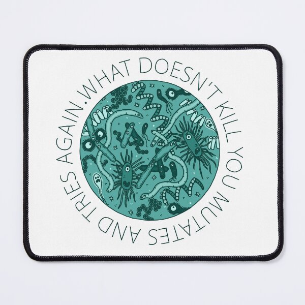 Item preview, What doesn't kill you mutates and tries again GREEN designed and sold by AniceHer.