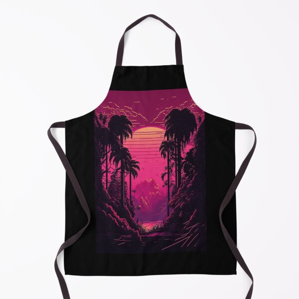 Item preview, 80s Synthwave Jungle designed and sold by RESToRAPTOR.