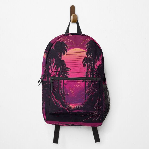 Item preview, 80s Synthwave Jungle designed and sold by RESToRAPTOR.