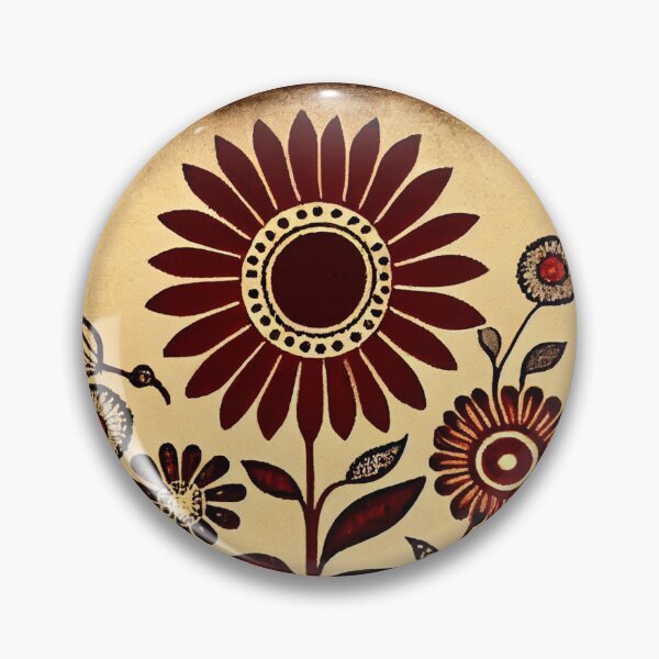 Item preview, Warli Flowers designed and sold by Banded-Canyon.