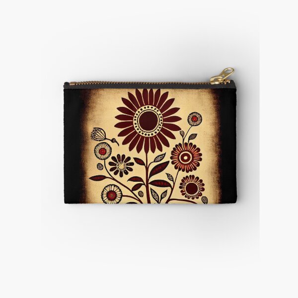 Item preview, Warli Flowers designed and sold by Banded-Canyon.