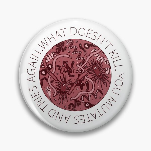 Item preview, What doesn't kill you mutates and tries again RED designed and sold by AniceHer.